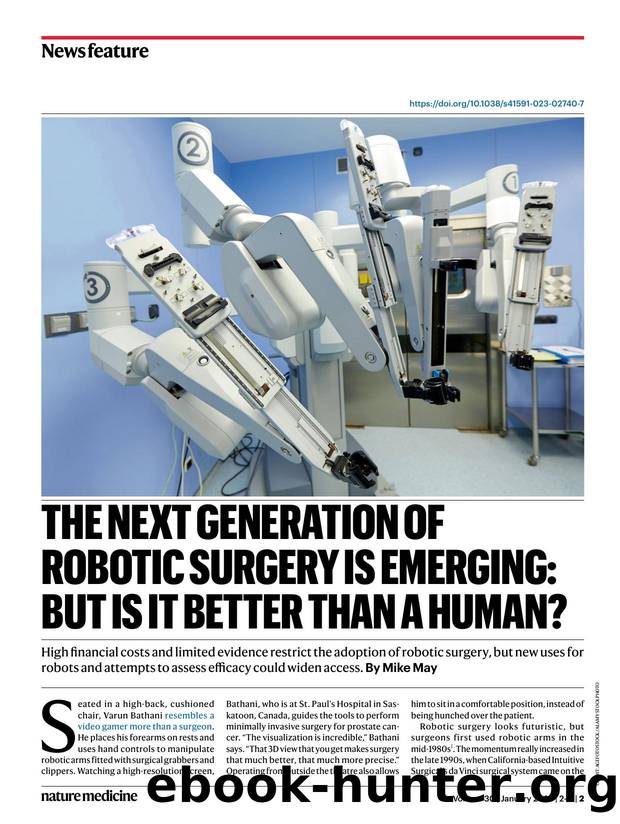 The next generation of robotic surgery is emerging: but is it better than a human? by Mike May