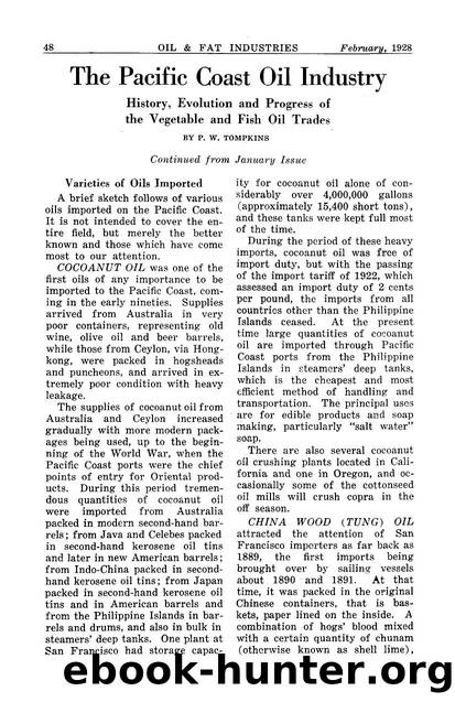 The pacific coast oil industry by Unknown