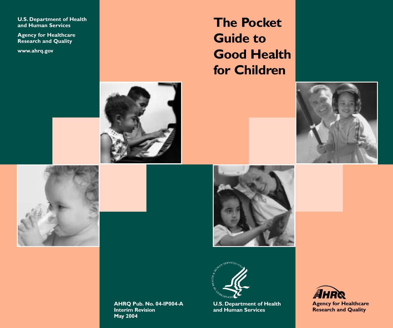 The pocket guide to good health for children by unknow