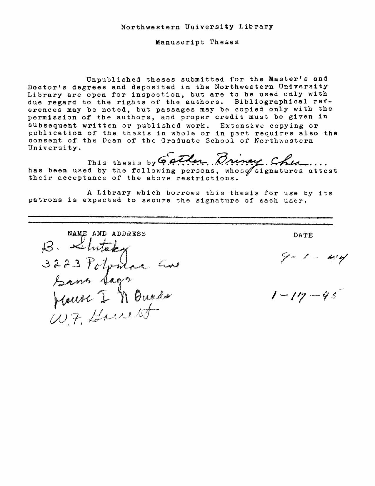 The policy of secretary of state Henry L. Stimson toward China by Chu Esther Briney