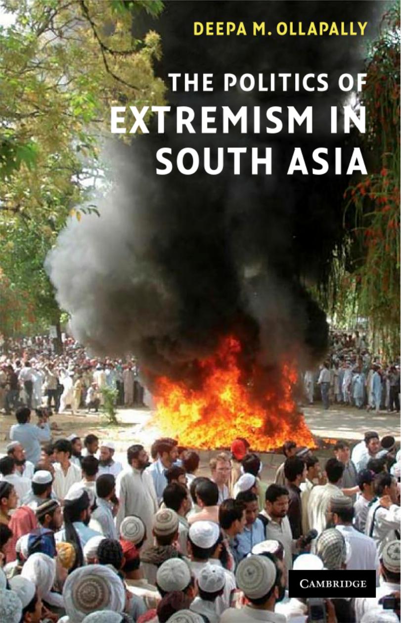 The politics of extremism in South Asia by Deepa M. Ollapally