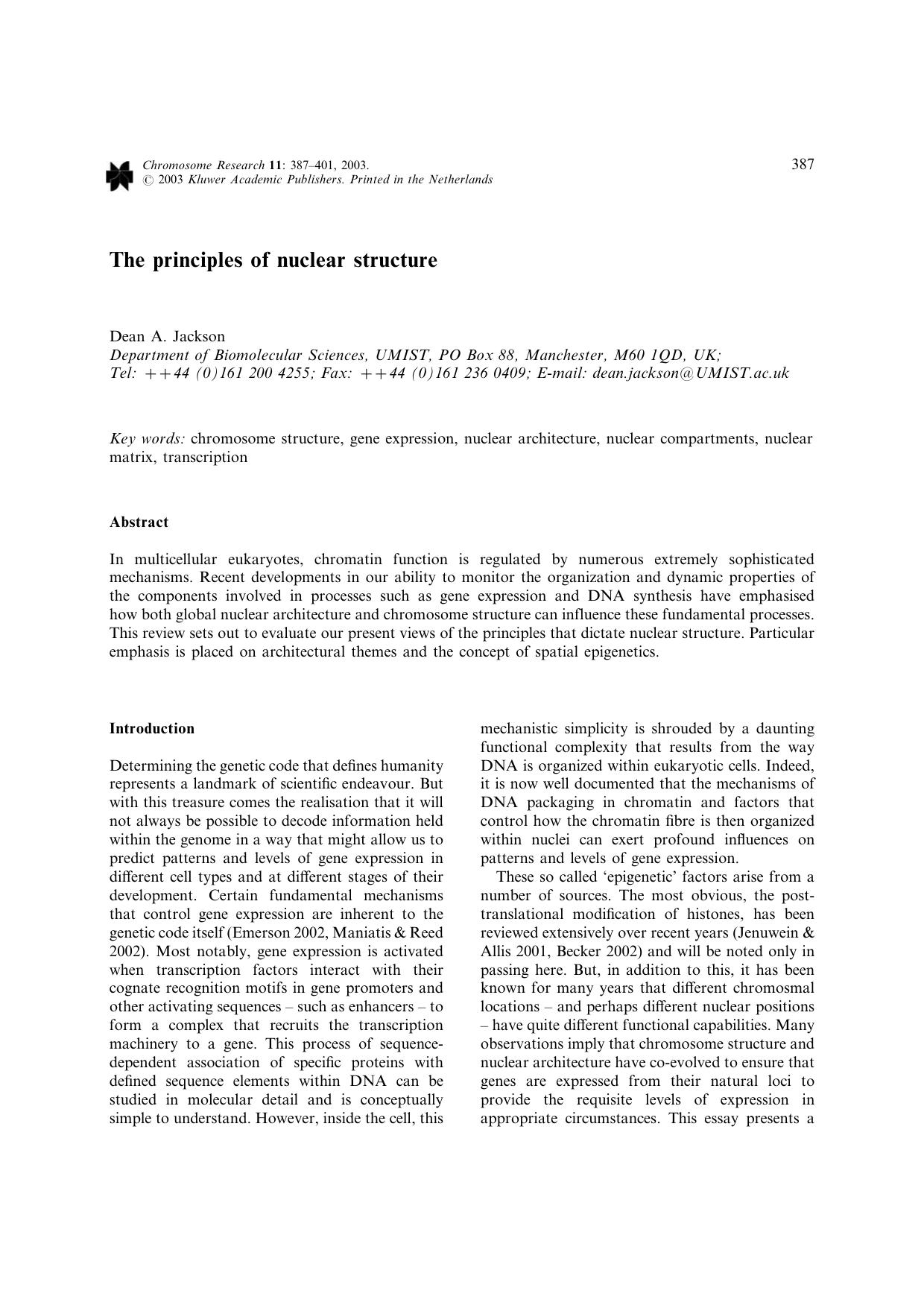 The principles of nuclear structure by Unknown