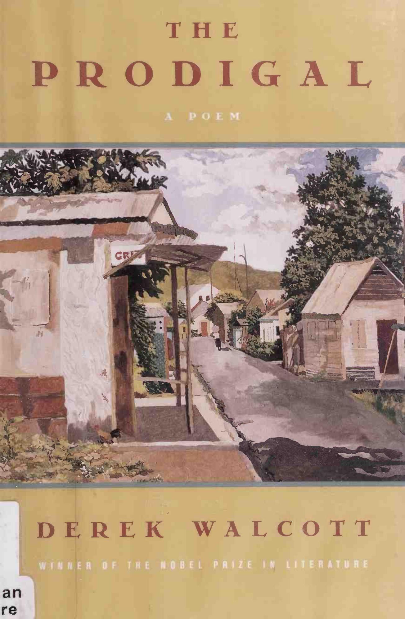 The prodigal by Derek Walcott