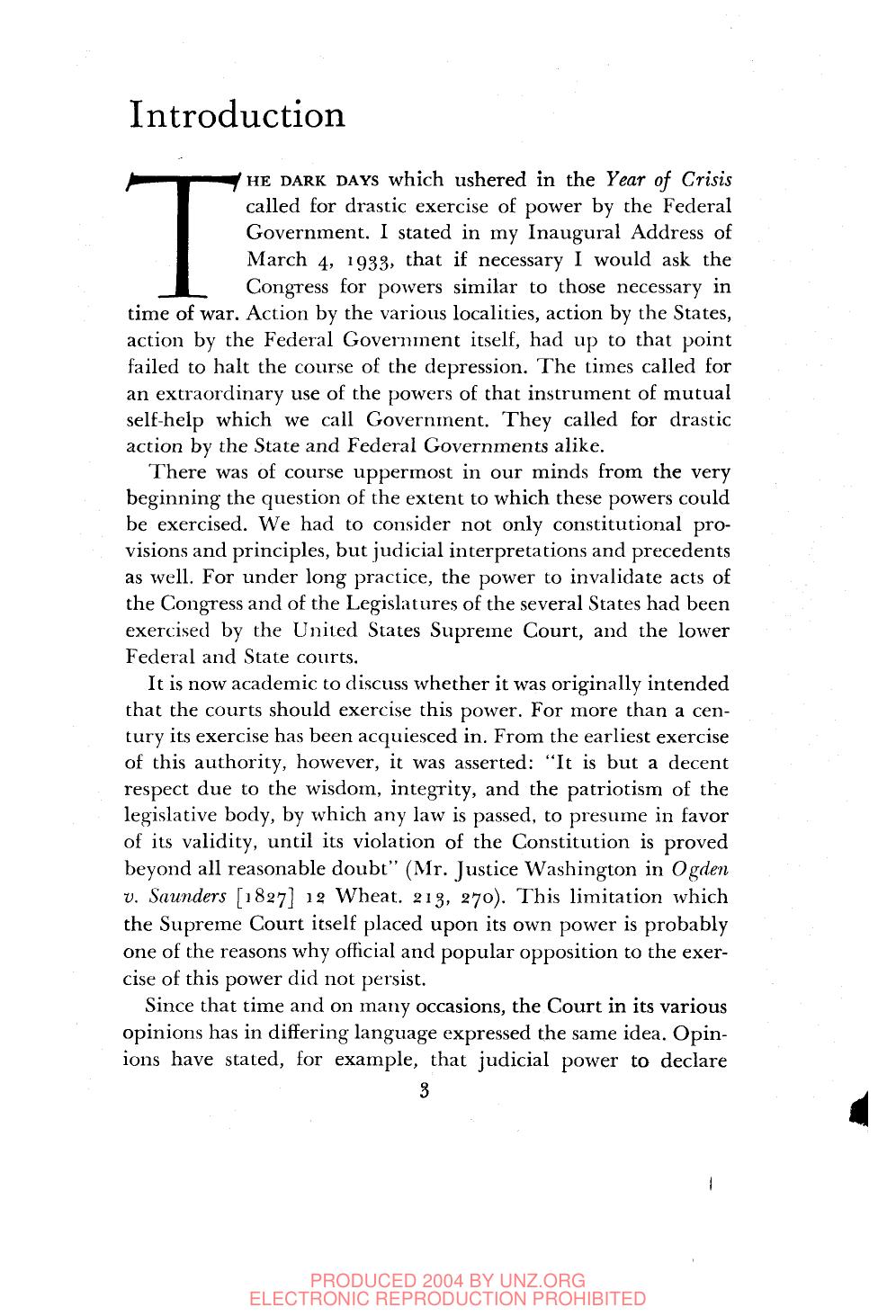 The public papers and addresses of Franklin D. Roosevelt. Volume four, The court disapproves, 1935. by coll