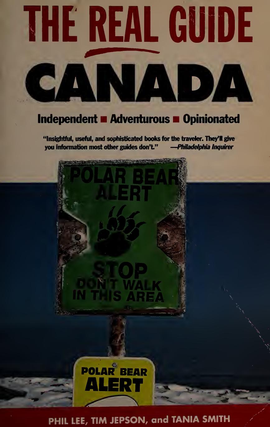 The real guide. Canada by Tim Jepson