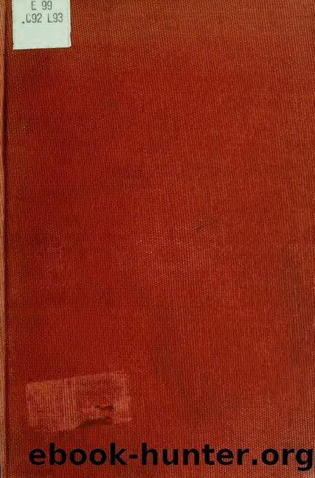 The religion of the Crow Indians by Lowie Robert Harry 1883-1957