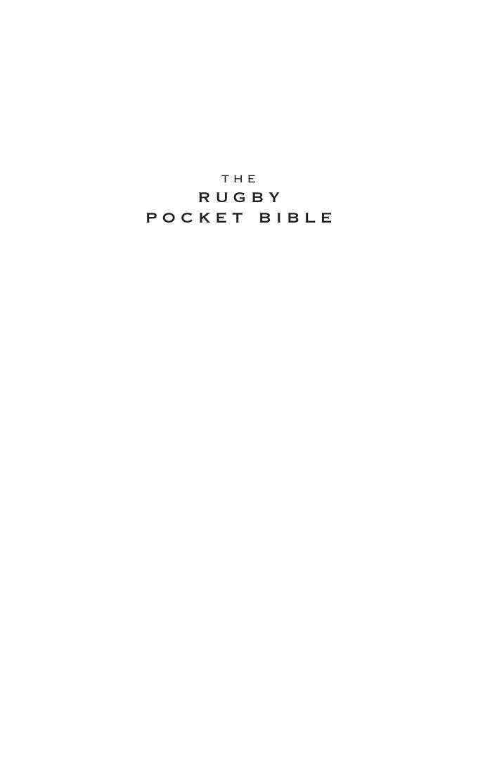 The rugby pocket bible by Coles Ben