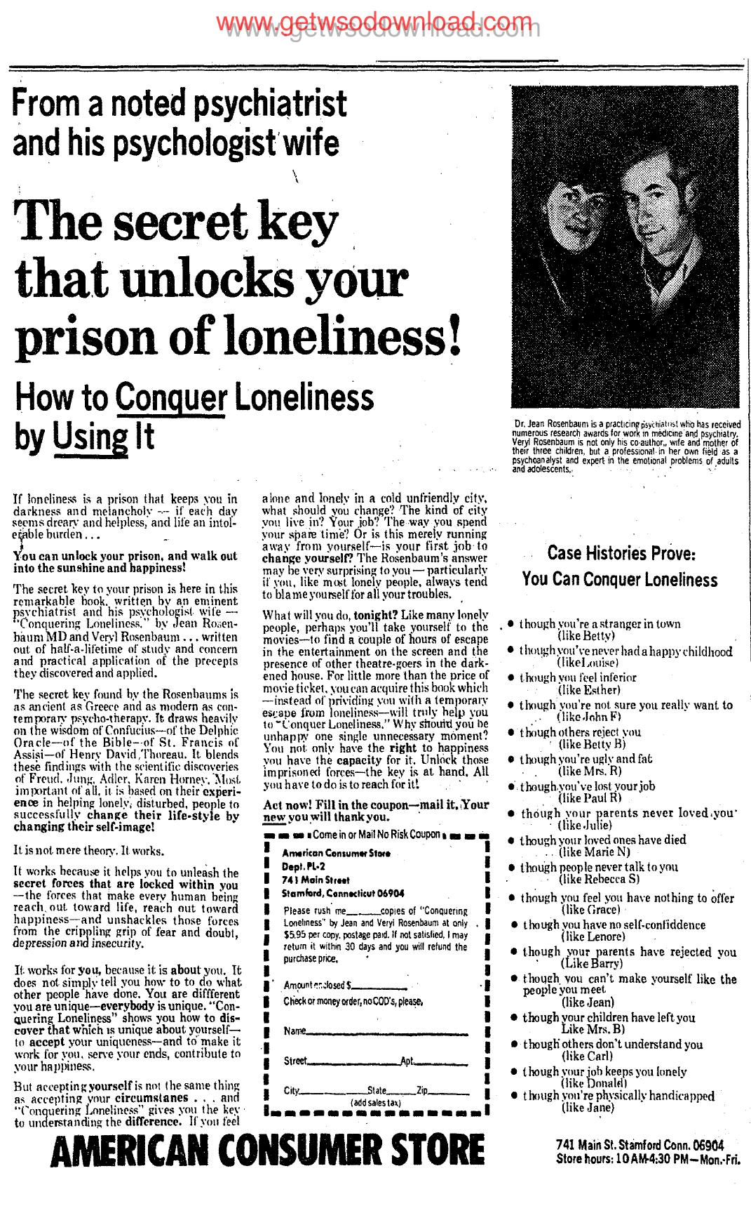 The secret that unlocks your prison of lonlieness by Unknown