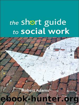 The short guide to social work by Adams Robert