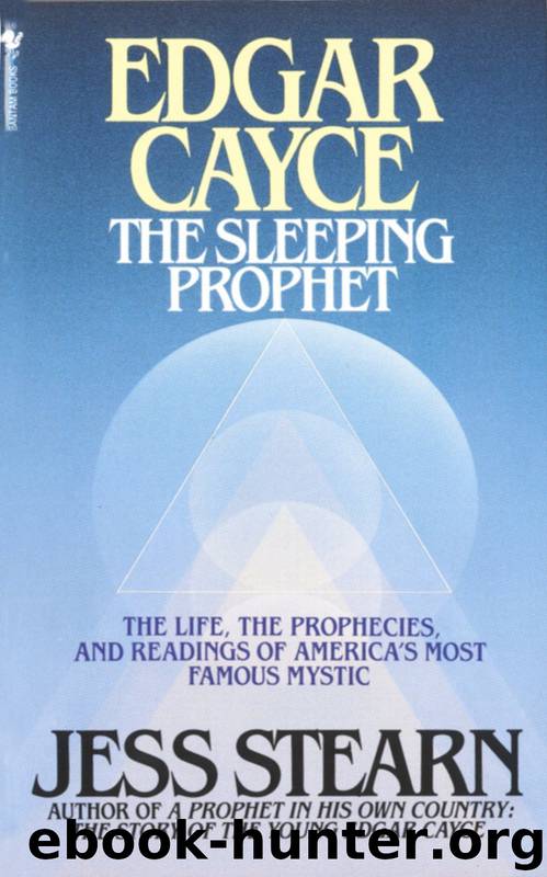 The sleeping prophet by Jess Stearn