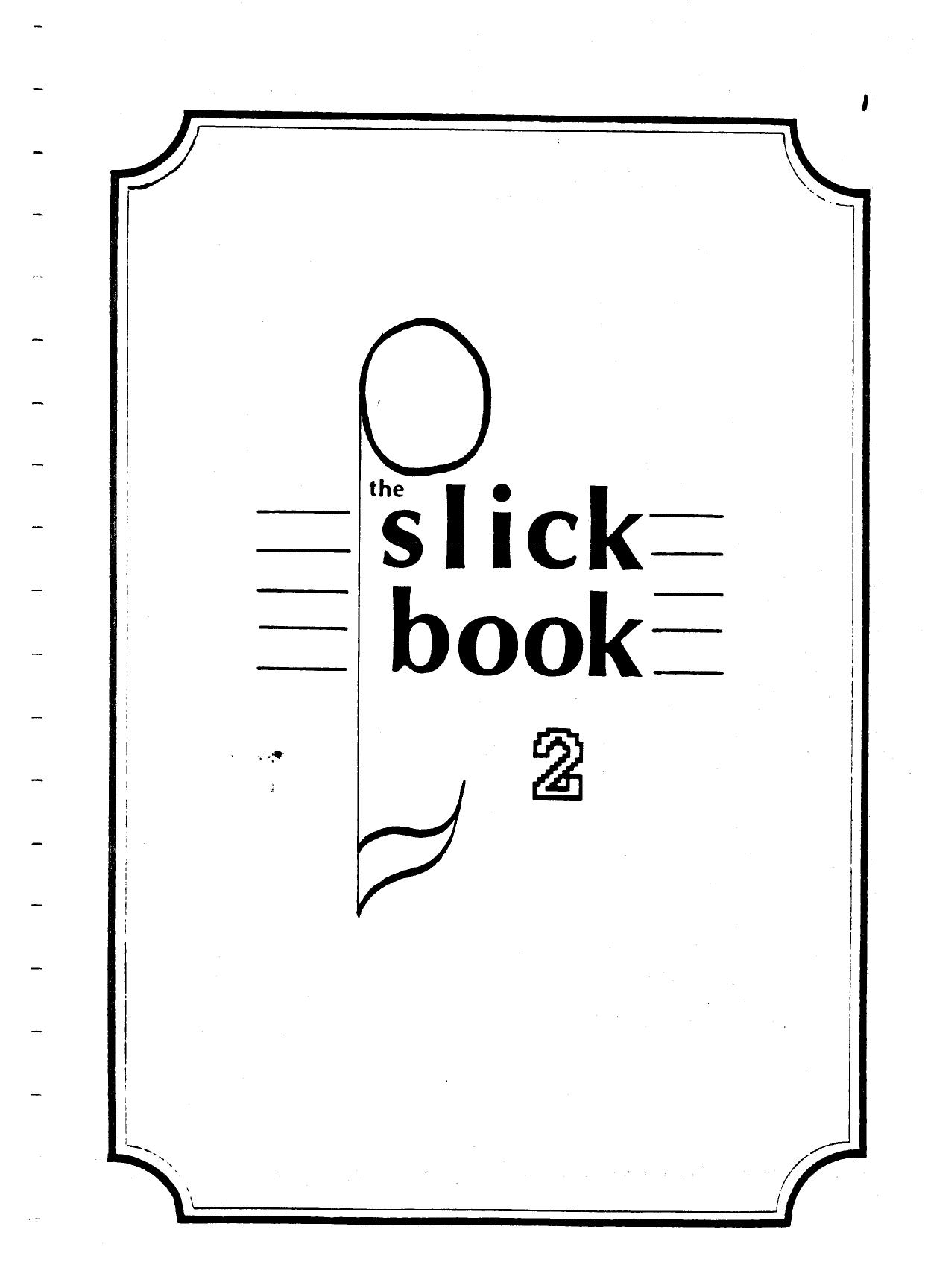 The slick book vol.2 by Unknown