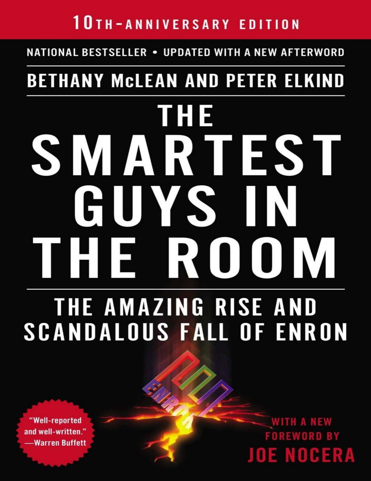 The smartest guys in the room : the amazing rise and scandalous fall of Enron - PDFDrive.com by McLean Bethany & Elkind Peter