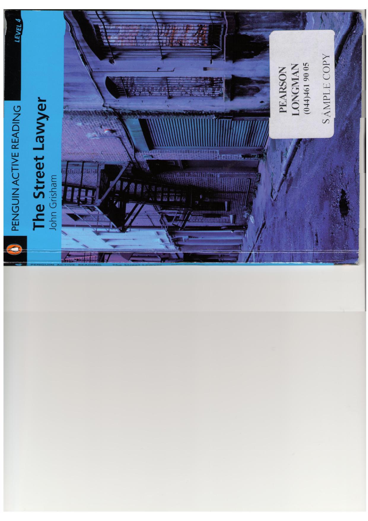 The street Lawyer- Penguin Readers by Unknown