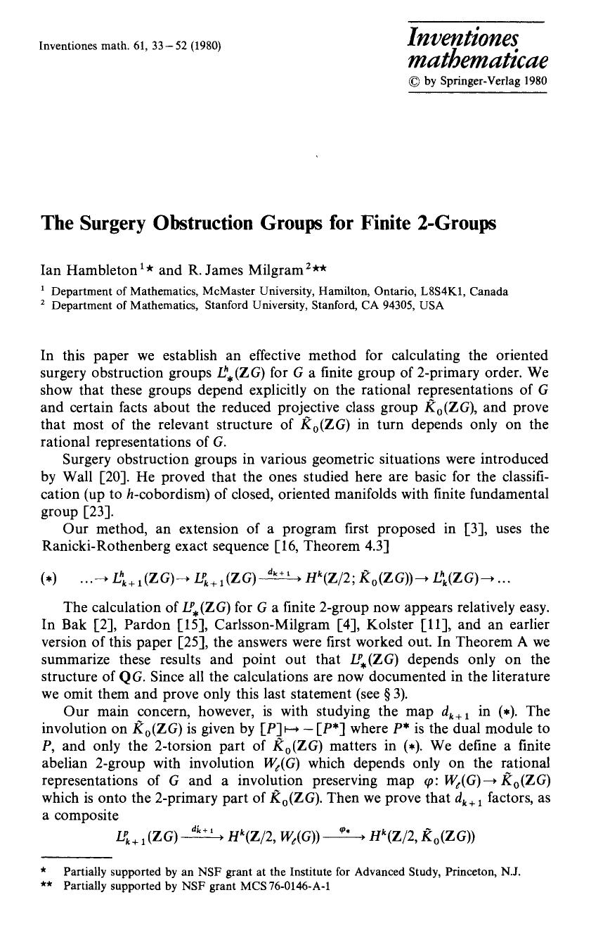The surgery obstruction groups for finite 2-groups by Unknown