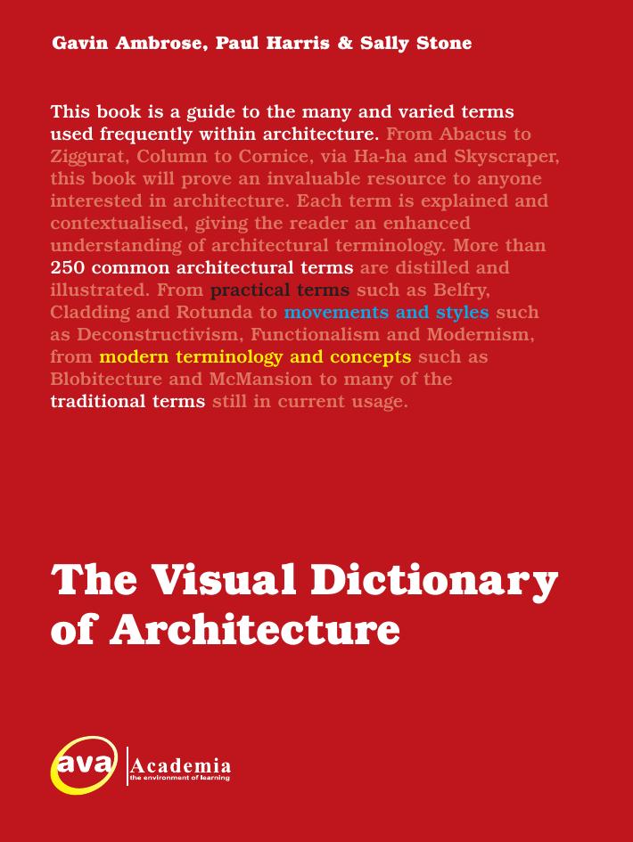 The visual dictionary of architecture by Gavin Ambrose