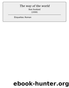 The way of the world by Ron Suskind