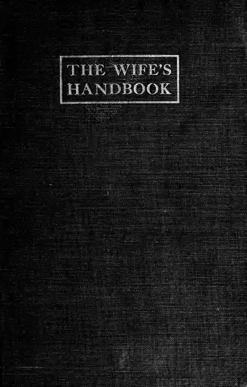 The wife's handbook by Norman Roger