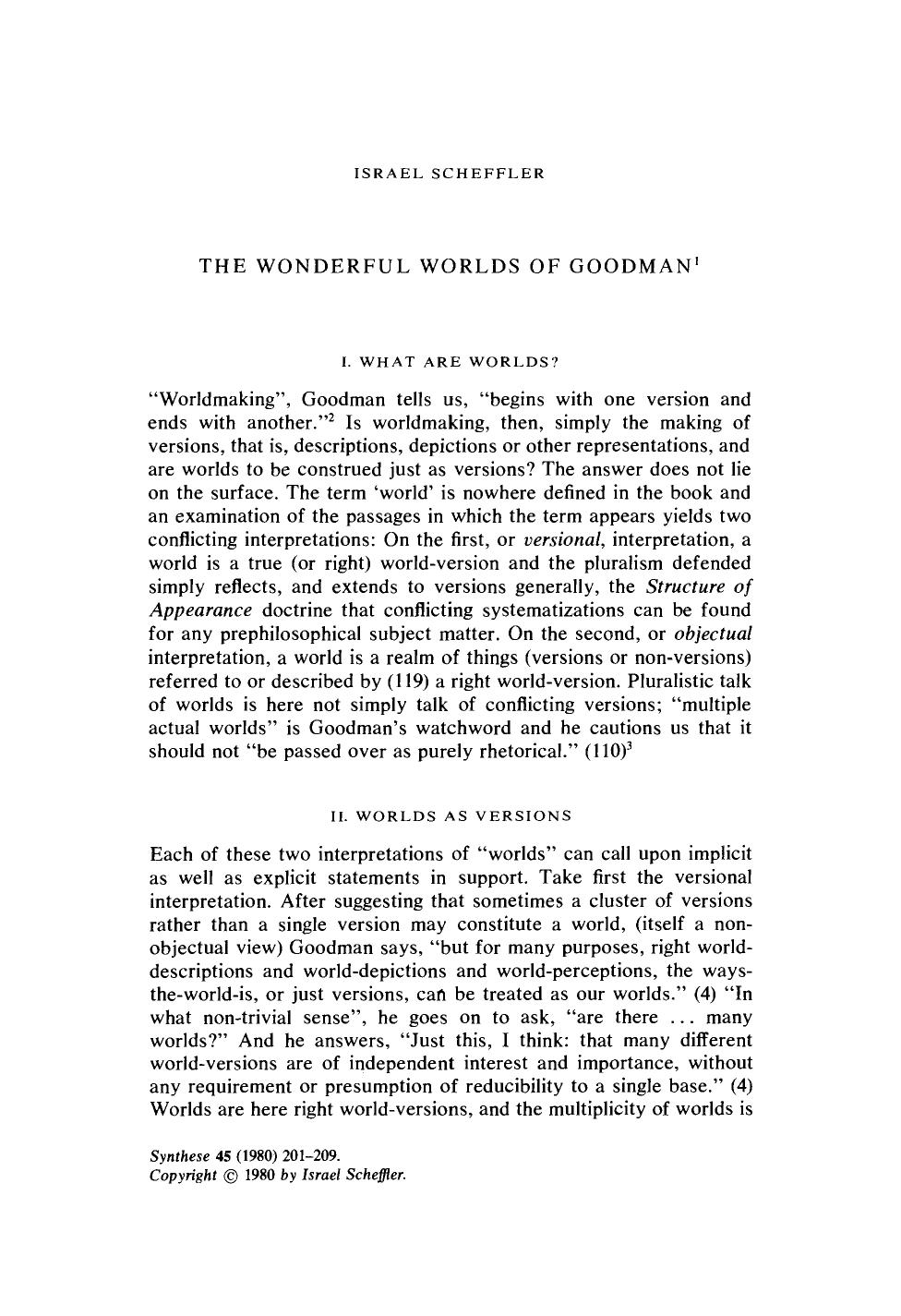 The wonderful worlds of Goodman by Unknown