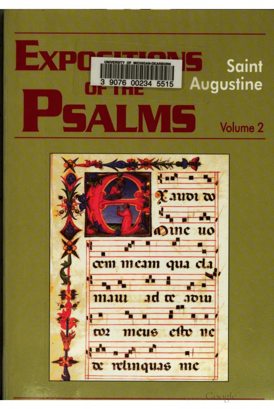 The works of Saint Augustine / Pt. 3. Sermons. Vol. 16, Expositions of the psalms ; 33-50 / translation and notes by Maria Boulding. by Augustinus Aurelius; Boulding Maria