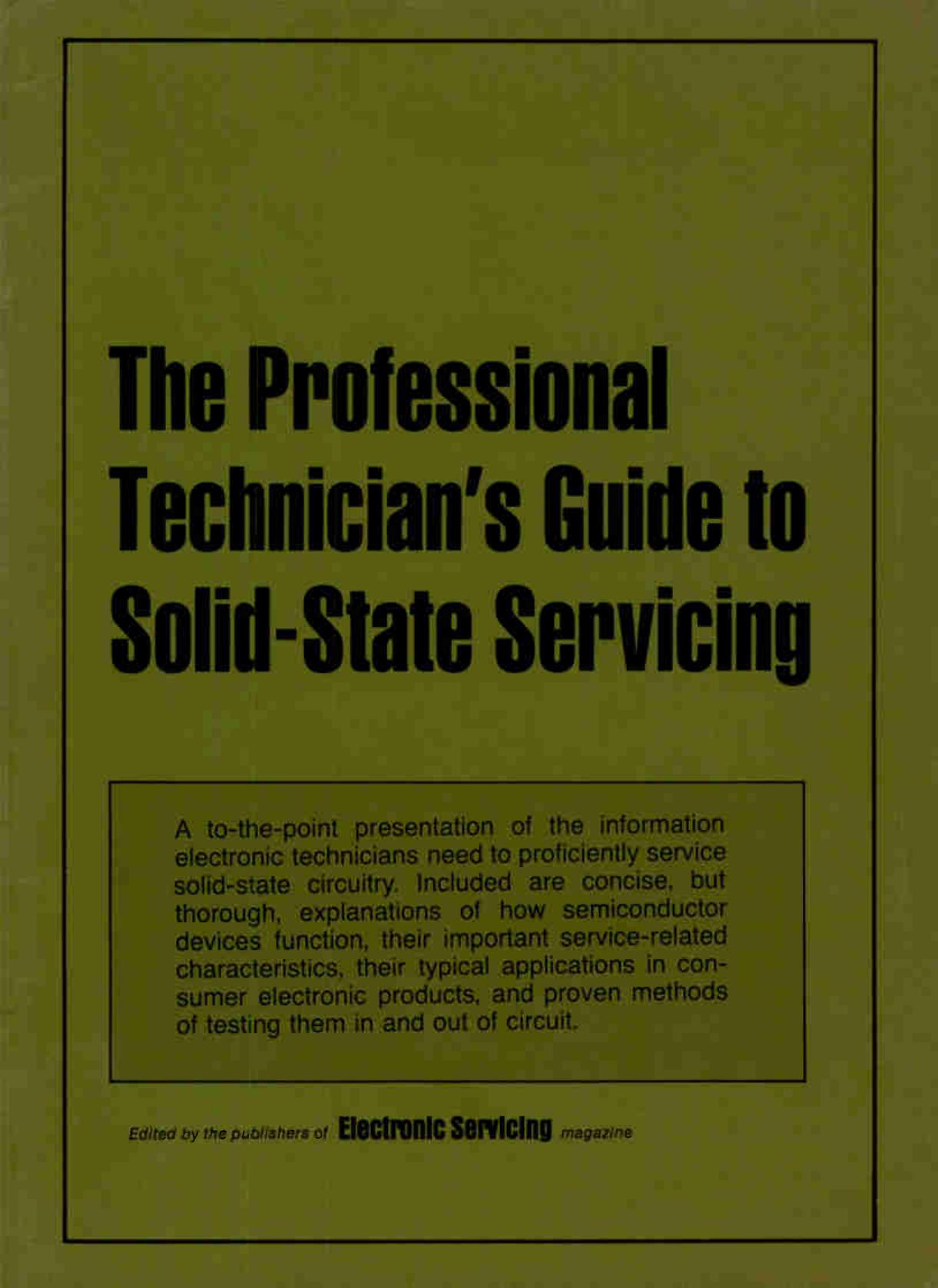 The-Professional-Technicians-Guide-to-Solid-State-Servicing- by Unknown