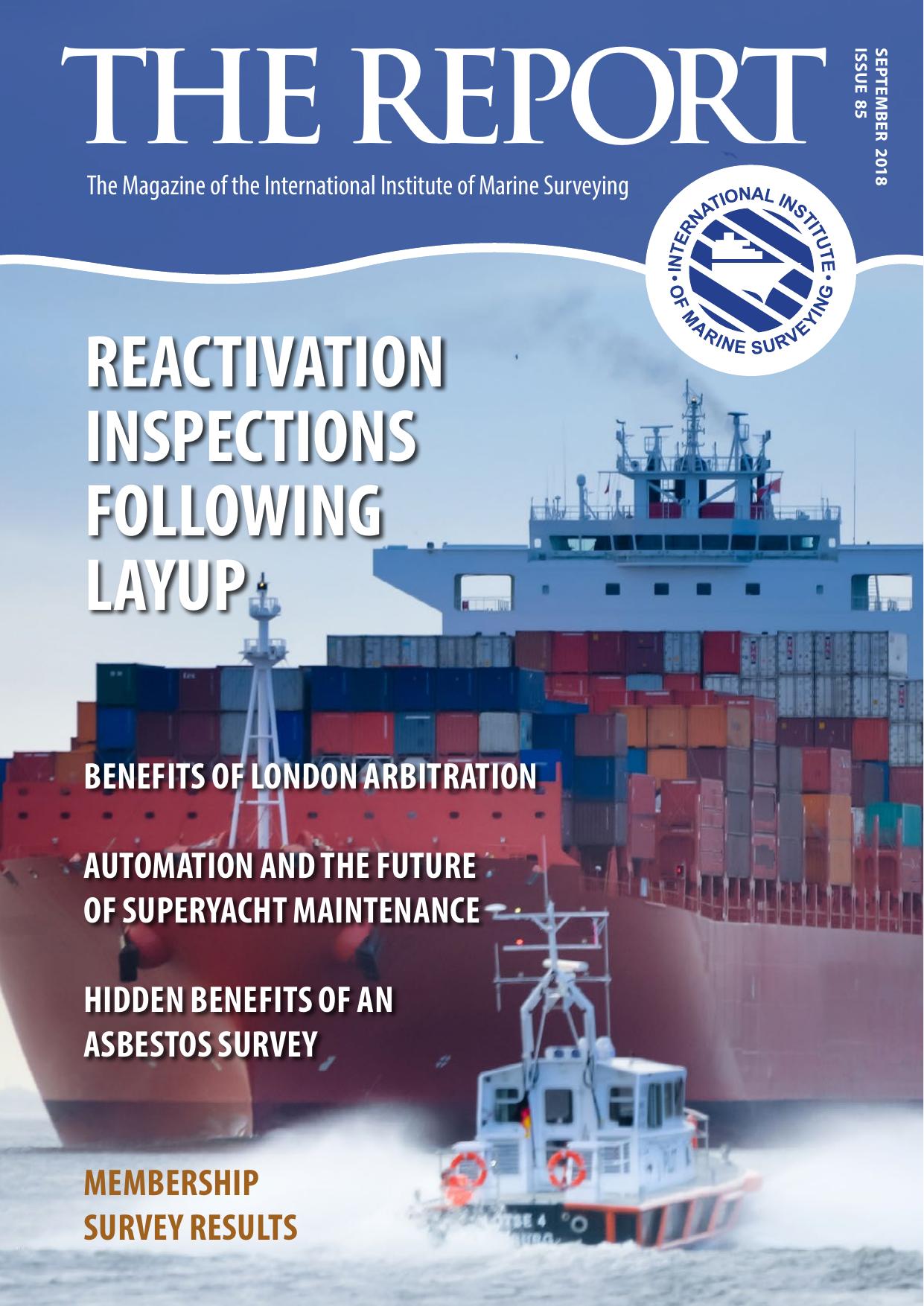 The-Report- issue 85 by September-2018-Issue-85