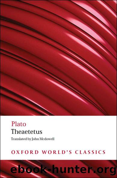 Theaetetus (Oxford World's Classics) by Plato