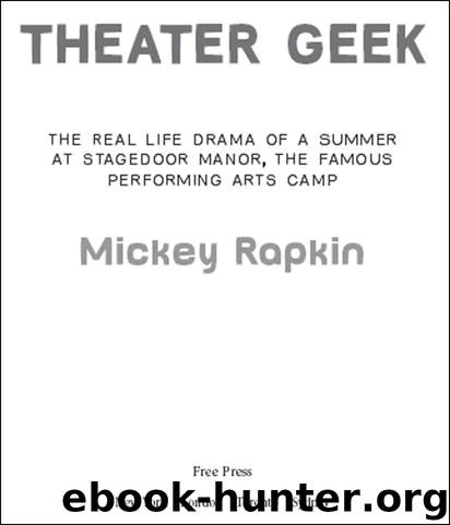 Theater Geek by Mickey Rapkin