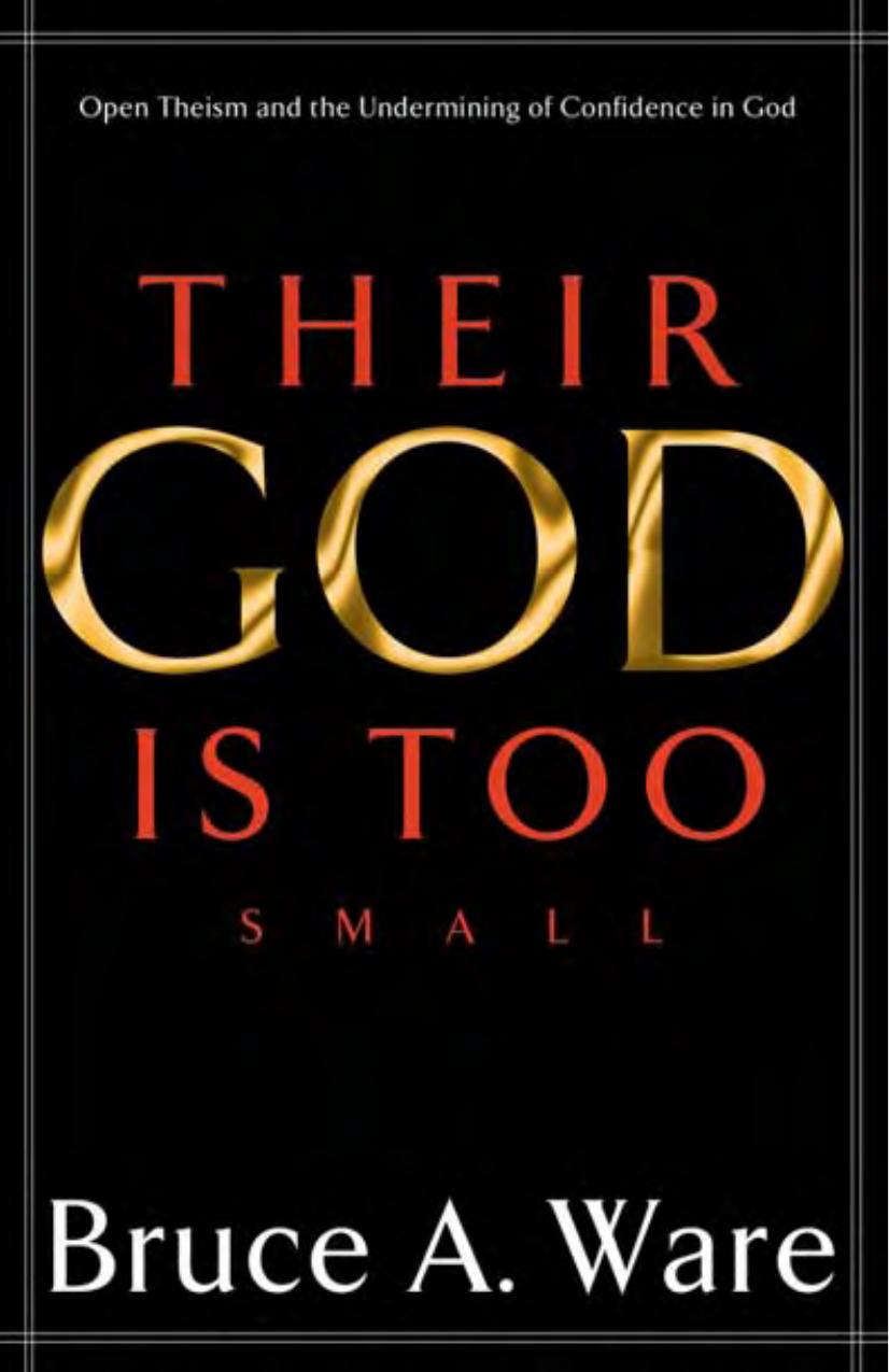 Their God Is Too Small by Bruce A. Ware