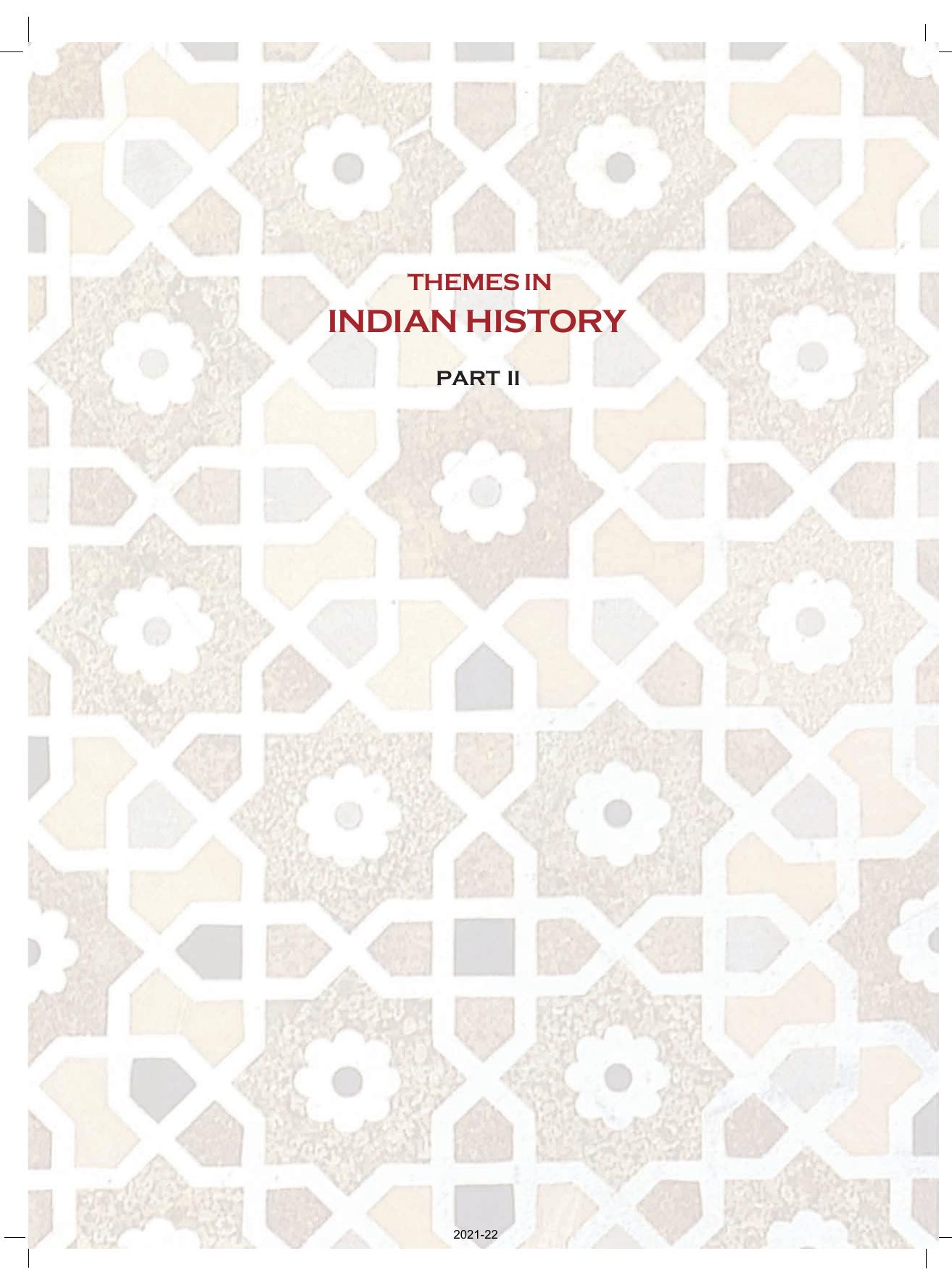 Themes in Indian History II by unknow