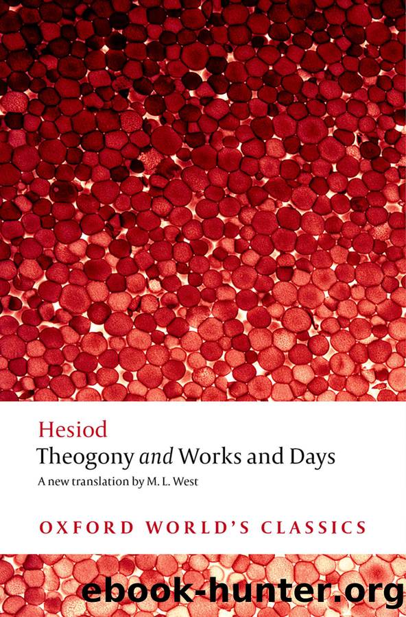 Theogony and Works and Days by Hesiod;