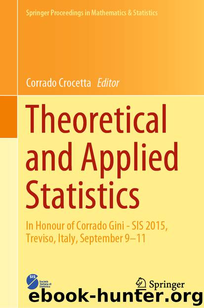 Theoretical and Applied Statistics by Corrado Crocetta