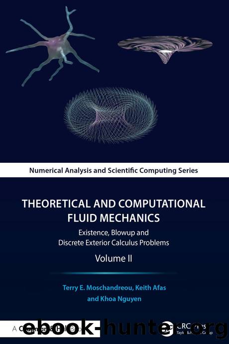 Theoretical and Computational Fluid Mechanics: Existence, Blowup and Discrete Exterior Calculus Problems, Volume II by Terry E. Moschandreou & Keith Afas & Khoa Nguyen