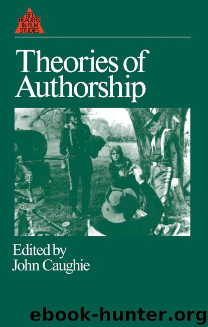 Theories of Authorship by Unknown