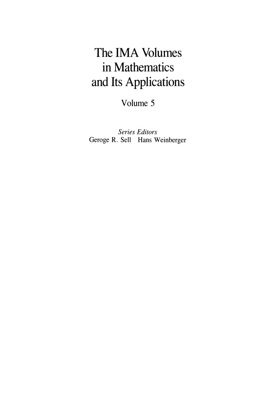 Theory and Applications of Liquid Crystals by G. C. Berry (auth.) J. L. Ericksen David Kinderlehrer (eds.)