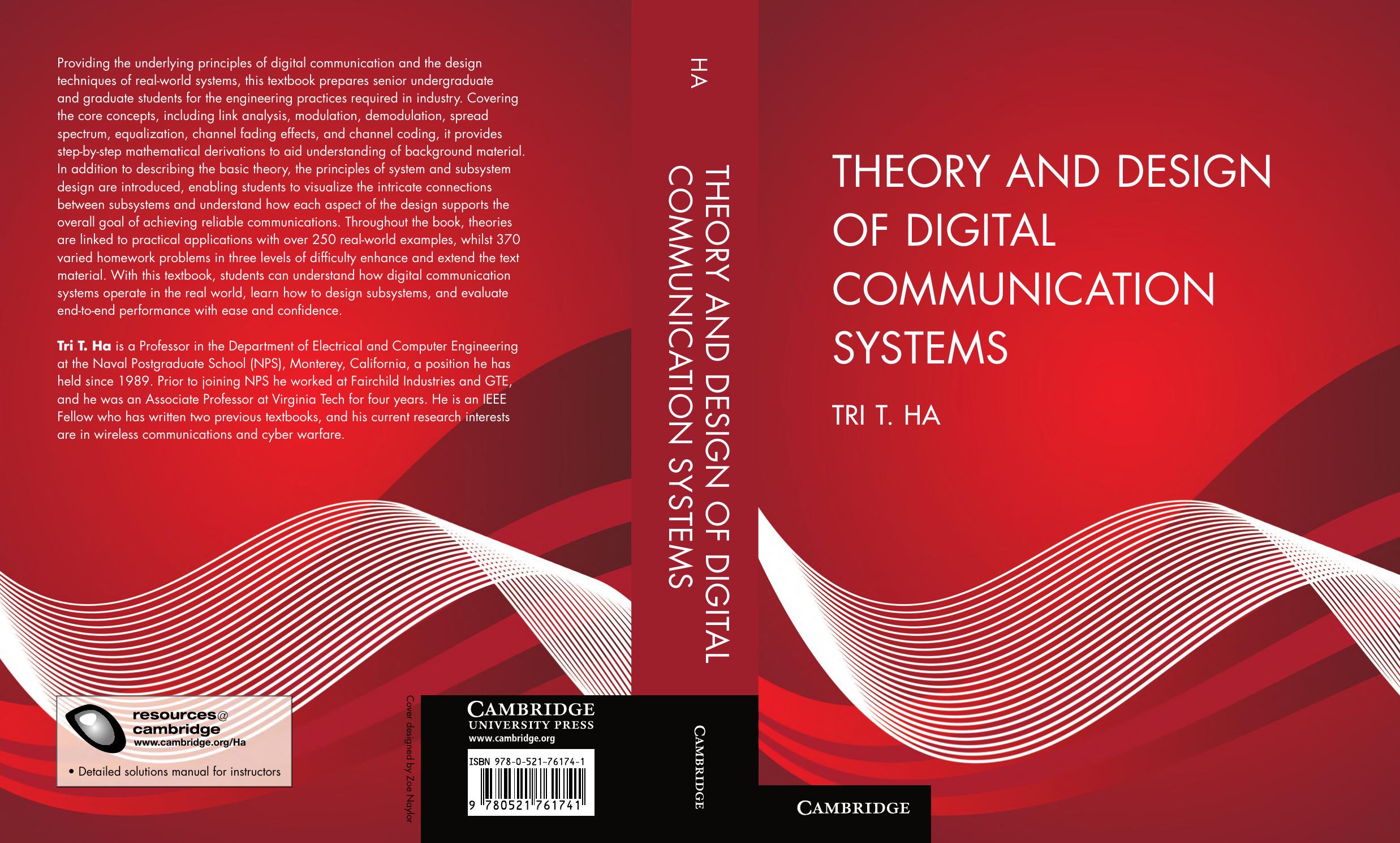 Theory and Design of Digital Communication Systems by Ha T.T