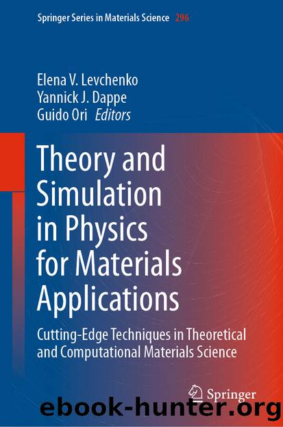 Theory and Simulation in Physics for Materials Applications by Unknown