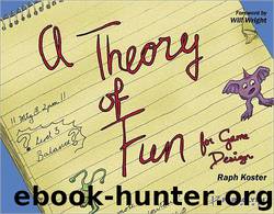 Theory of Fun for Game Design by Koster Raph