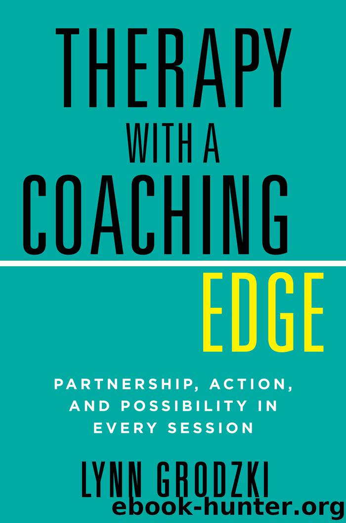 Therapy with a Coaching Edge by Lynn Grodzki