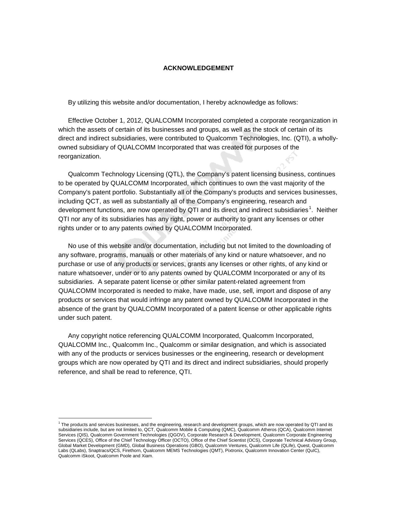 Thermal Protection Algorithm Overview by Qualcomm Technologies Inc