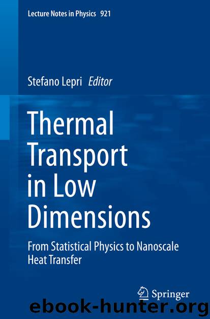 Thermal Transport in Low Dimensions by Stefano Lepri