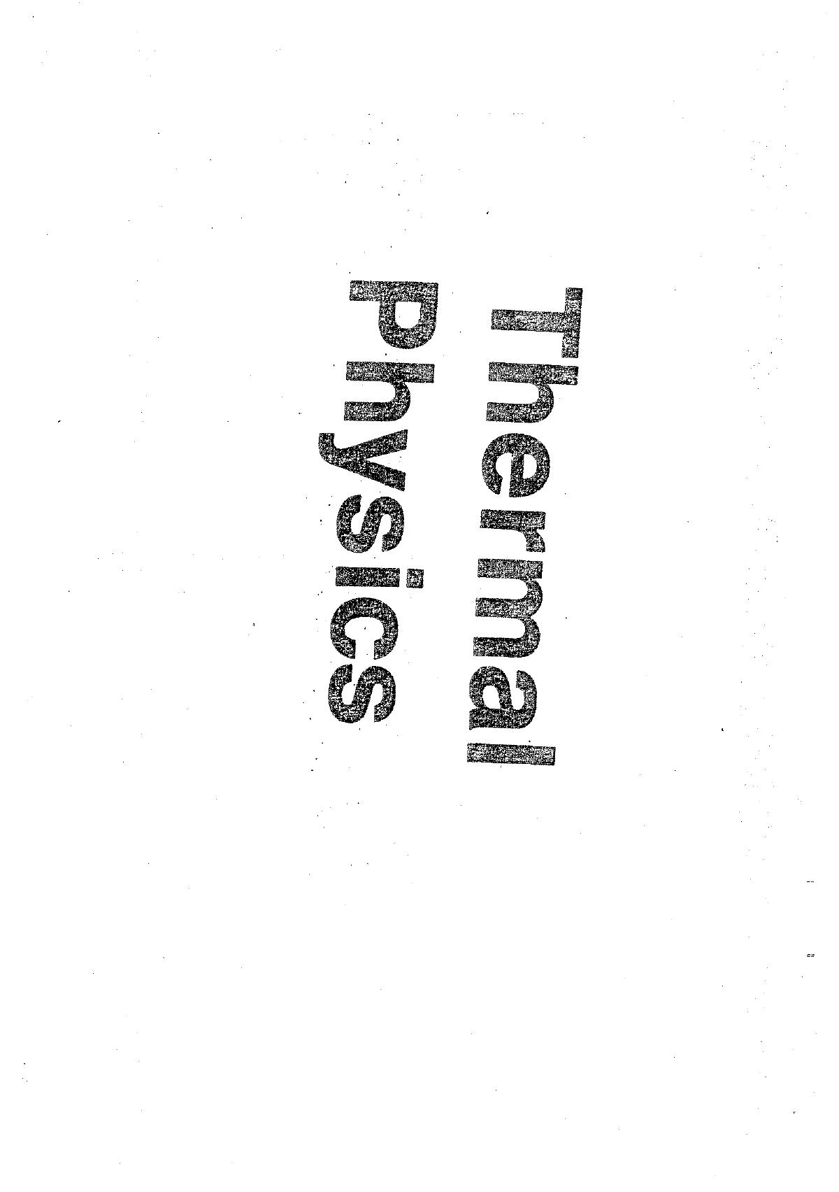 Thermal physics by Charles Kittel & Herbert Kroemer