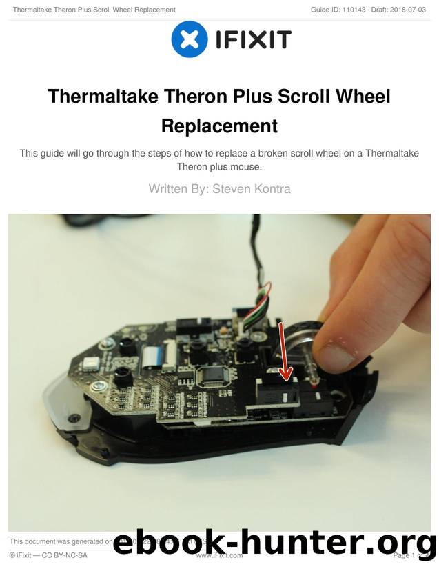 Thermaltake Theron Plus Scroll Wheel Replacement by Unknown
