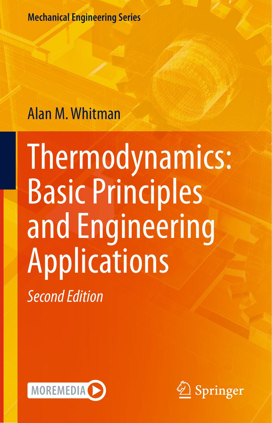 Thermodynamics Basic Principles and Engineering Applications by Unknown
