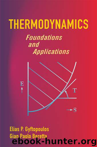 Thermodynamics by Elias P. Gyftopoulos
