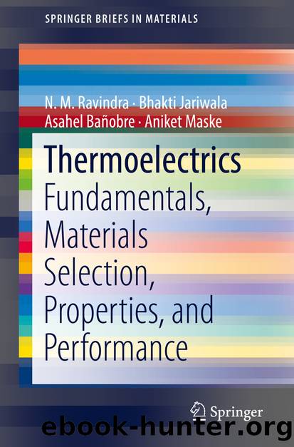 Thermoelectrics by N. M. Ravindra & Bhakti Jariwala & Asahel Bañobre & Aniket Maske
