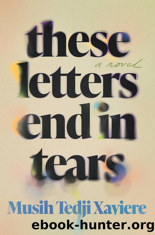 These Letters End in Tears by Musih Tedji Xaviere