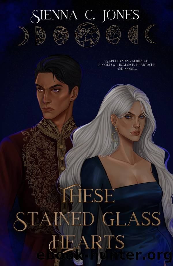 These Stained Glass Hearts by Sienna C Jones