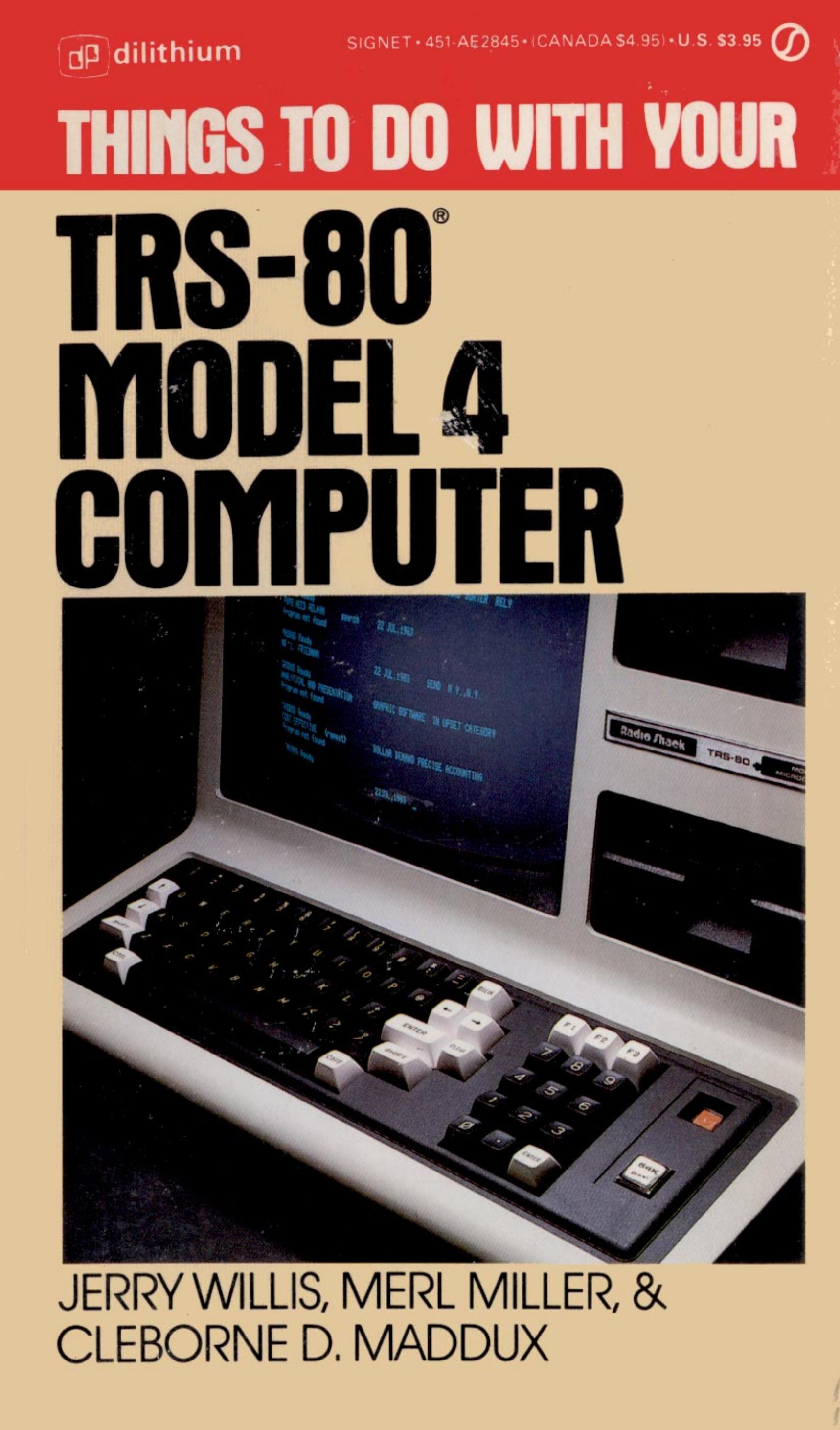 Things To Do With Your Model 4 (1983)(Signet)(pdf) by Scanned: Ira Goldklang