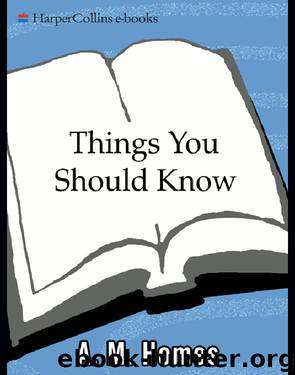 Things You Should Know by A M. Homes