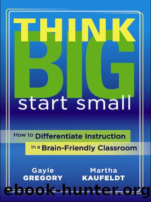 Think Big, Start Small by Gregory Gayle;Kaufeldt Martha;